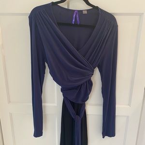 Seraphine Wrap Maternity/Nursing Dress